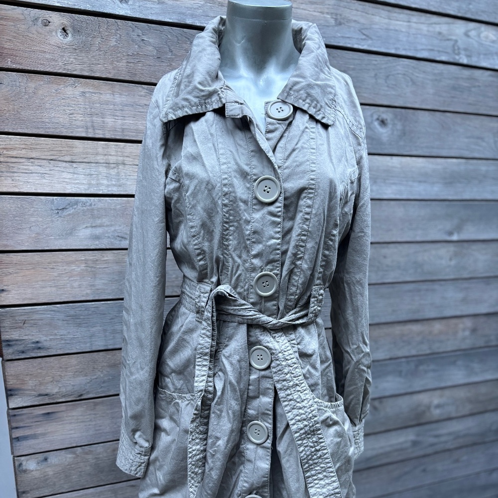 Jou Jou Beige Trench Coat